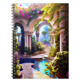 Temple Garden of Atlantis Notebook