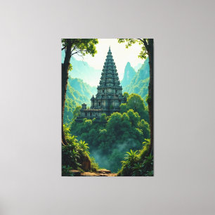 Temple Haven Canvas Print