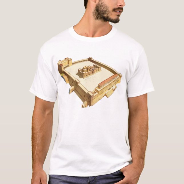 Temple in Jerusalem. Herod's Temple T-Shirt (Front)