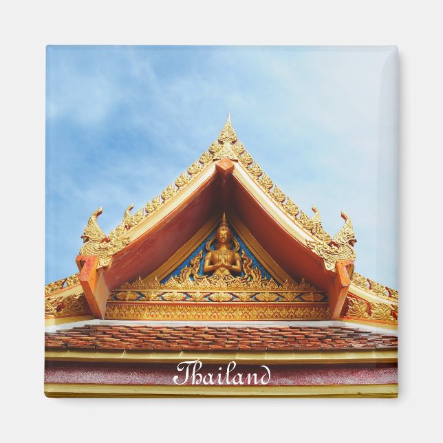 Temple in Thailand Magnet (Front)