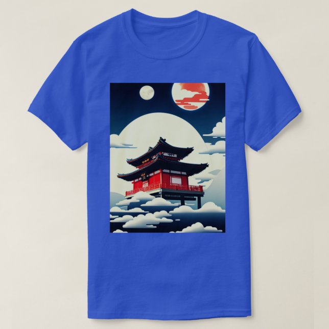 Temple in the Sky T-Shirt (Design Front)
