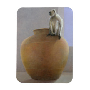 Temple Monkey Magnet