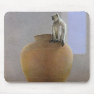 Temple Monkey Mouse Mat
