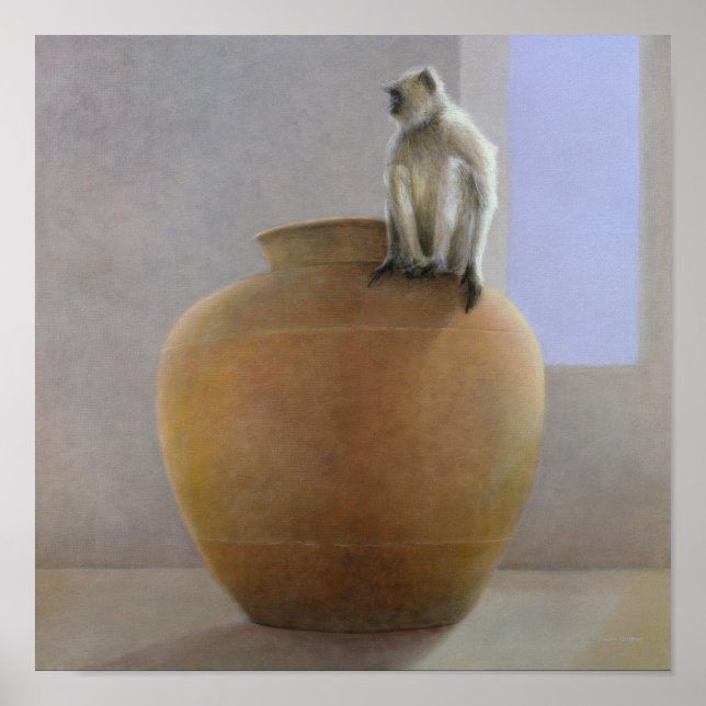 Temple Monkey Poster (Front)