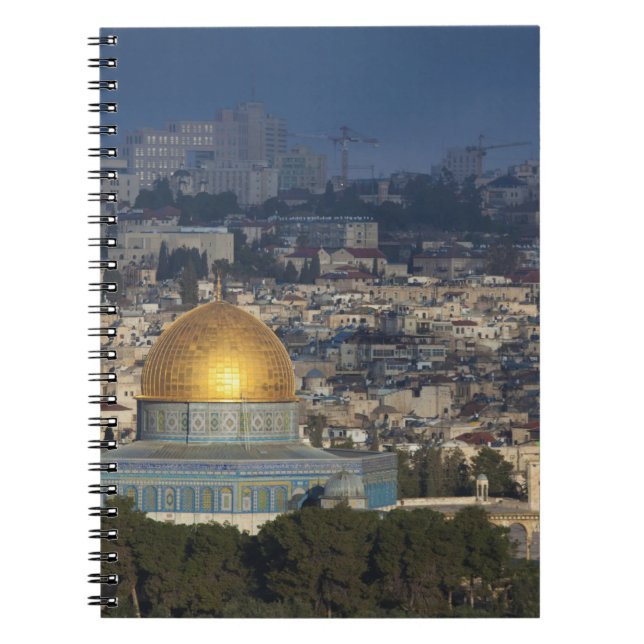 Temple Mount and Dome of the Rock, dawn Notebook (Front)