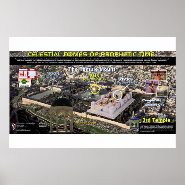 Temple Mount - Celestial Domes Poster (Front)