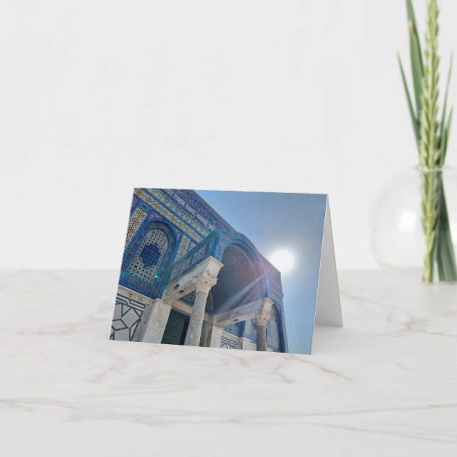 Temple Mount Thank You Card (Front)