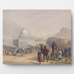 Temple of 'Ahmed Shauh', King of Afghanistan, Kand Plaque