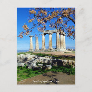 Temple of Apollo – Corinth Postcard