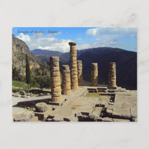 Temple of Apollo – Delphi Postcard