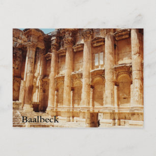 Temple of Bacchus Postcard
