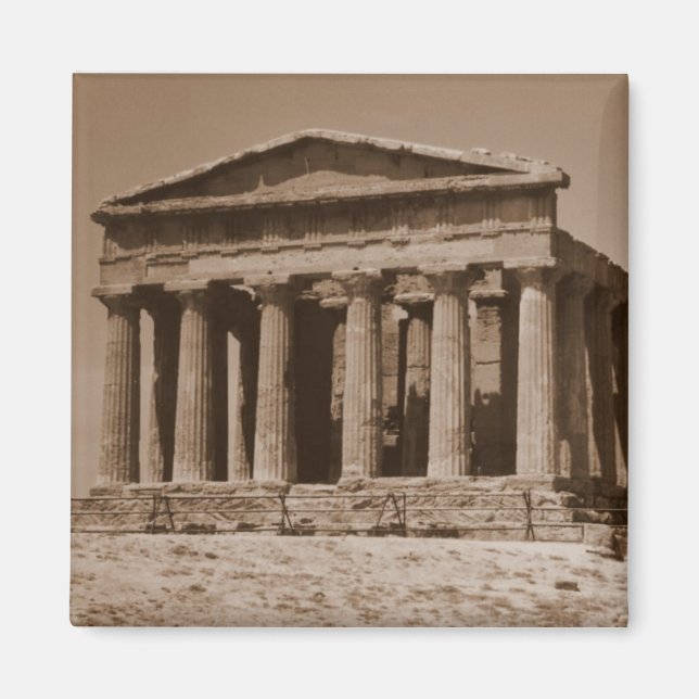 Temple of Concordia Magnet (Front)