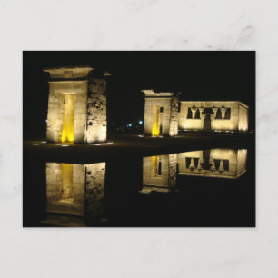 Temple of Debod, Madrid, Spain Postcard