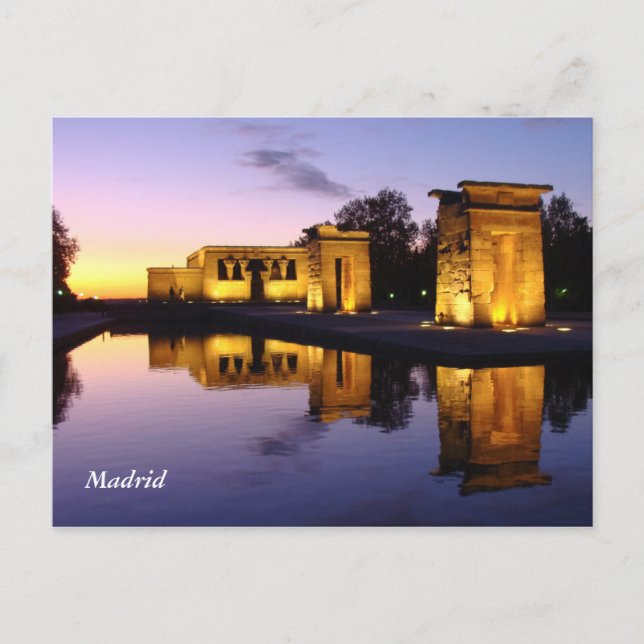 Temple of Debod Postcard (Front)