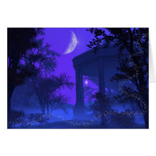 Temple of Diana in the Moonlight