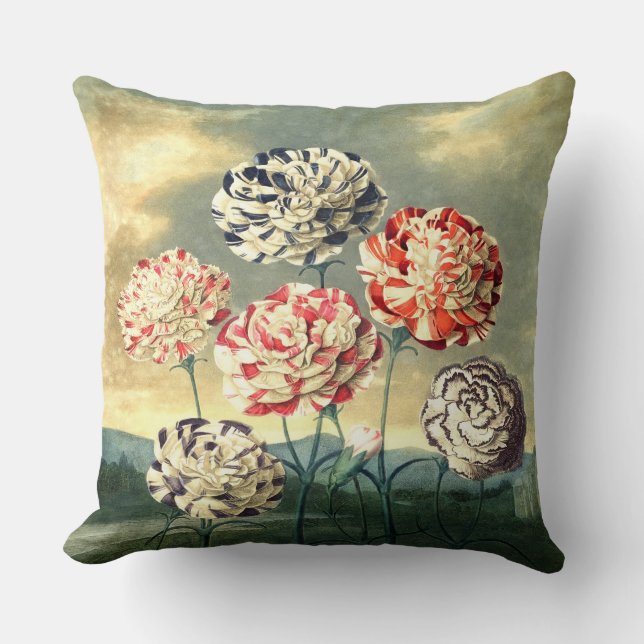 Temple of Flora Vintage Floral Pillows (Front)
