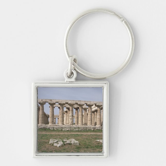 Temple of Hera I Key Ring (Front)