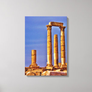 Temple of Hercules Canvas Print