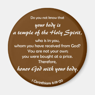 Temple of Holy Spirit Magnet
