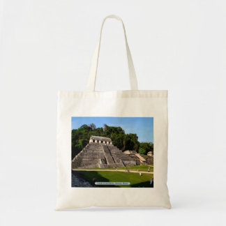 Temple of Inscriptions, Palenque, Mexico Tote Bag