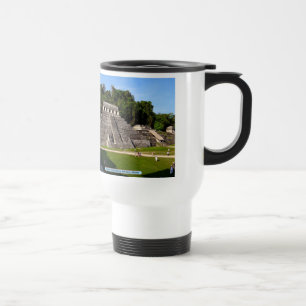 Temple of Inscriptions, Palenque, Mexico Travel Mug