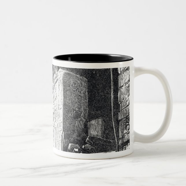 Temple of Inscriptions, Palenque Two-Tone Coffee Mug (Right)