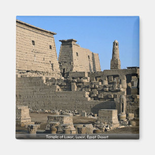 Temple of Luxor, Luxor, Egypt Desert Magnet