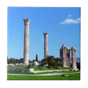 Temple of Olympian Zeus - Athens Tile