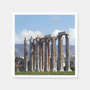 Temple of Olympian Zeus Napkin