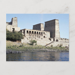 Temple of Philae Aswan, upper Egypt Desert Postcard