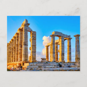 Temple of Poseidon Postcard