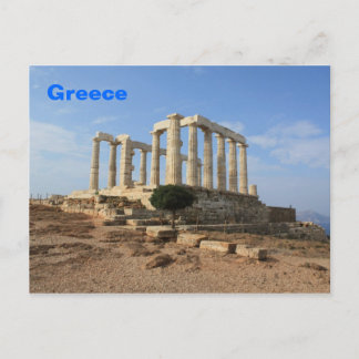 Temple of Poseidon Postcard