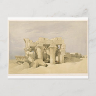 Temple of Sobek and Haroeris at Kom Ombo, from 'Eg Postcard
