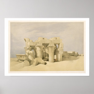 Temple of Sobek and Haroeris at Kom Ombo, from 'Eg Poster