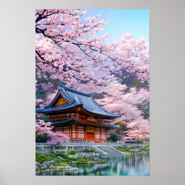 Temple of Tranquillity Poster (Front)