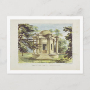 Temple of Victory, Kew Gardens, plate 19 from 'Kew Postcard