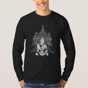 Temple Spiritual Buddhist Zen Buddhism Meditation T-Shirt