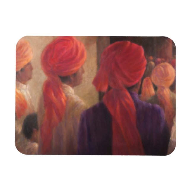 Temple Steps 2012 Magnet (Horizontal)