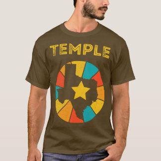 Temple Texas Vintage Distressed Souvenir 1 T-Shirt