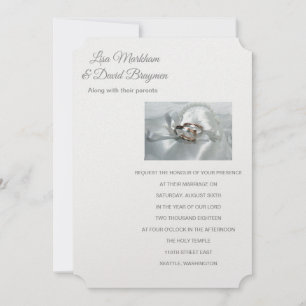 Temple Wedding Invitation