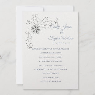 Temple Wedding Invitation