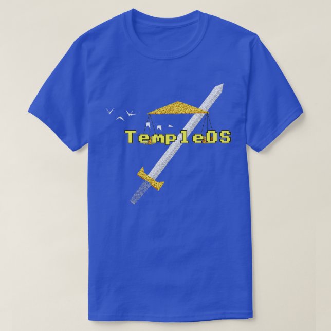 TempleOS New T-Shirt (Design Front)