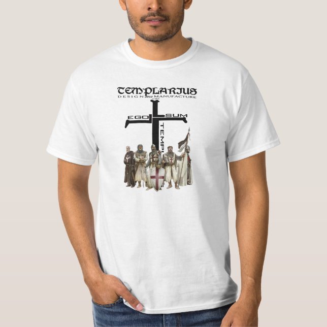 Templer Ego Sum Templarius Shirt Nr. 1015122013 (Front)
