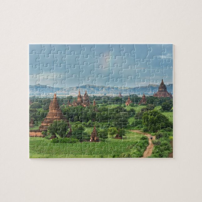 Temples in Bagan, Myanmar Jigsaw Puzzle (Horizontal)