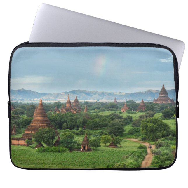 Temples in Bagan, Myanmar Laptop Sleeve (Front)