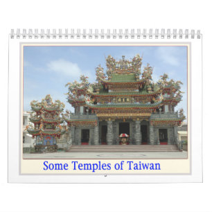 Temples of Taiwan Calendar