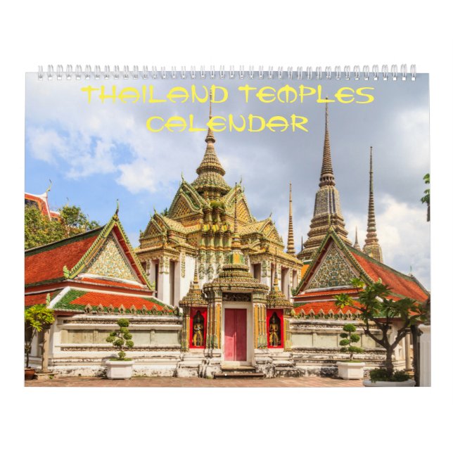 Temples of Thailand calendar (Cover)