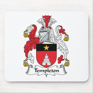 Templeton Family Crest Mouse Mat