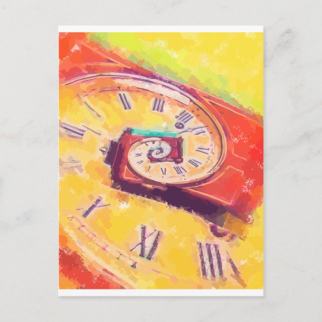 Tempo contínuo postcard (Front)