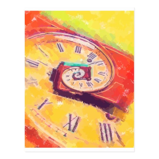 Tempo contínuo postcard